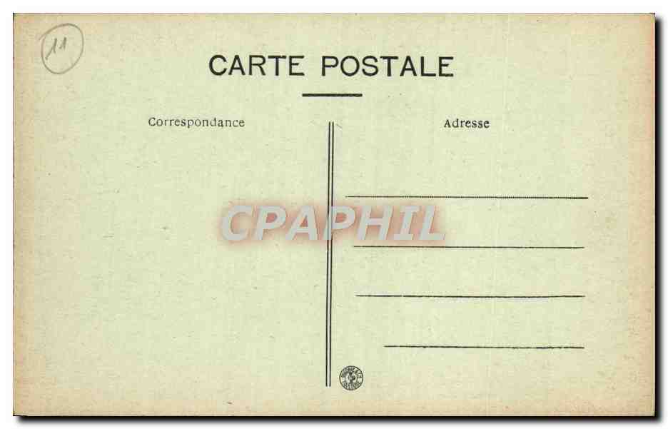 Cité de Carcassonne — Montée de la Porte d'Aude — Venon, édit. — Verso