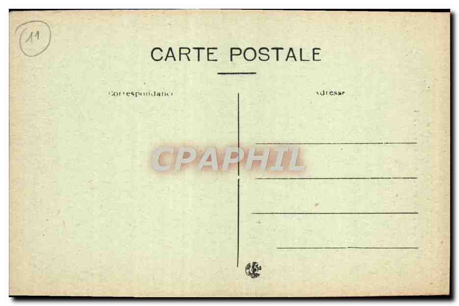 Porte des Jacobins — Carcassonne — reconstruite en 1778 — Verso