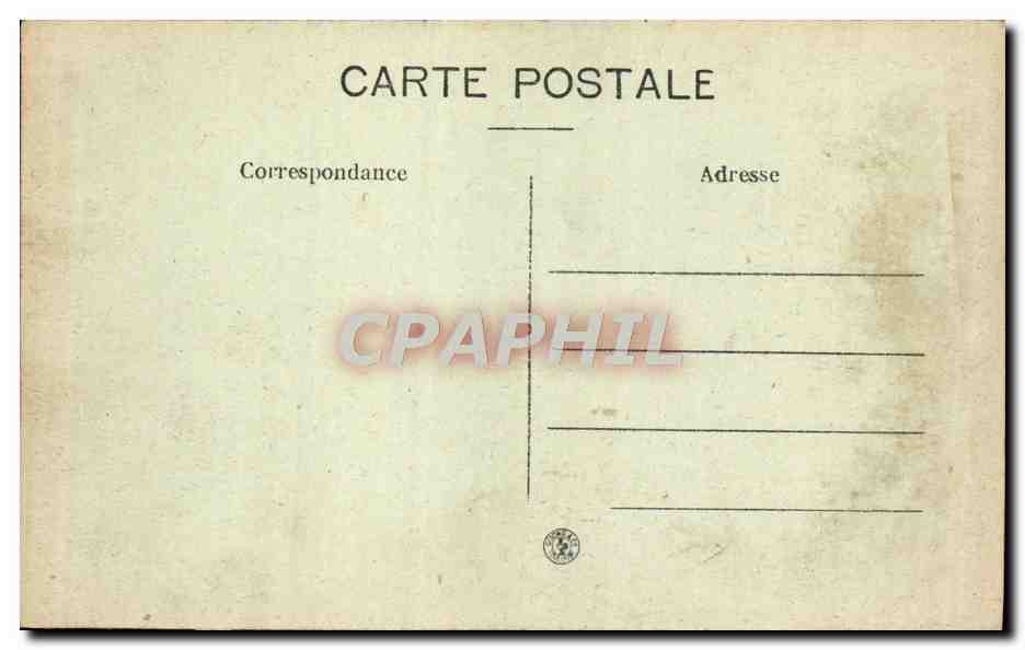 CPA Un Bonjour de Carcassonne — Rückseite