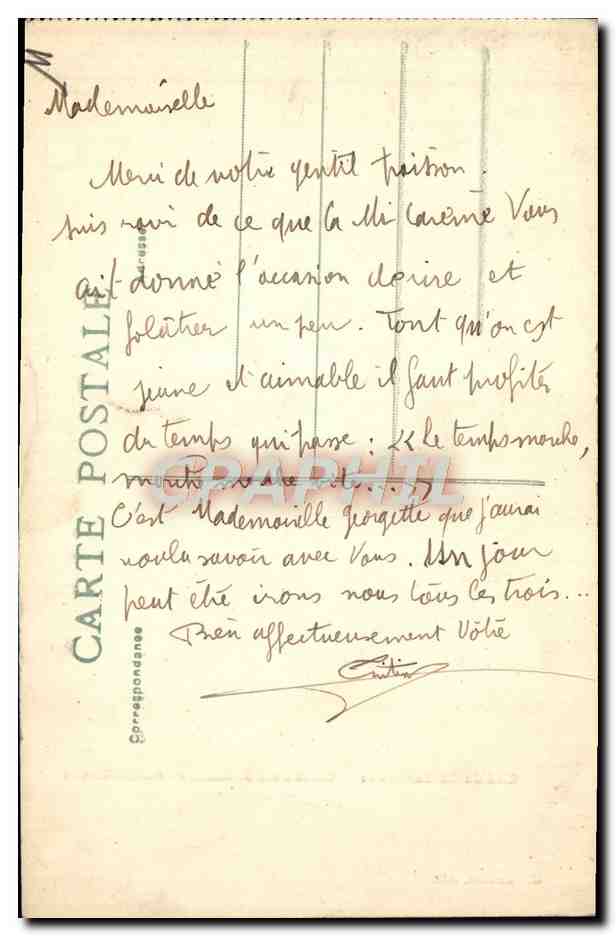 CPA Cite de Carcassonne cathedrale st nazaire portail roman — Verso