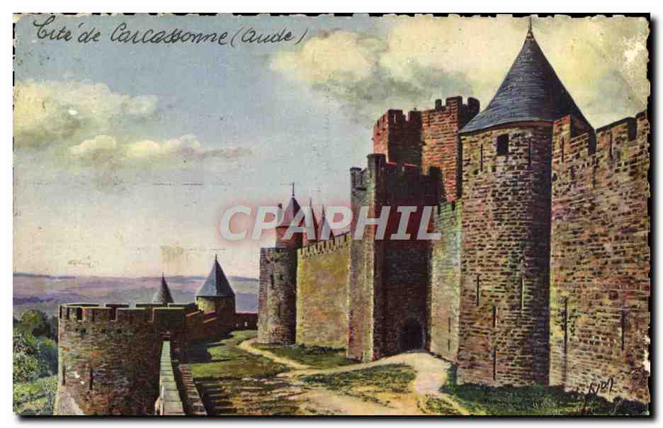 CPA Cite De Carcassonne