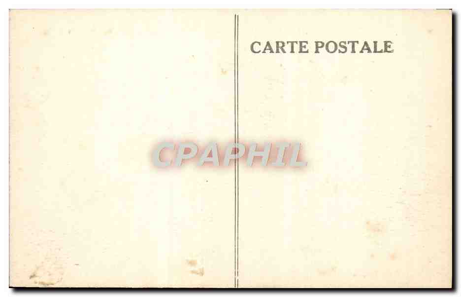 CPA Cite De Carcassonne Ensemble du chateau comtal les hourds — Verso
