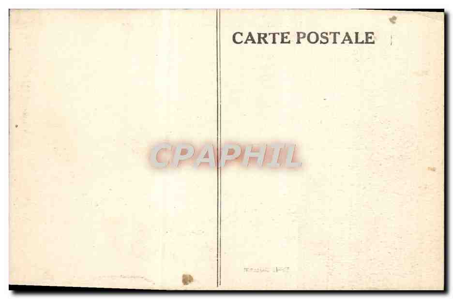 CPA Carcassonne la tour Wisigothe — Verso
