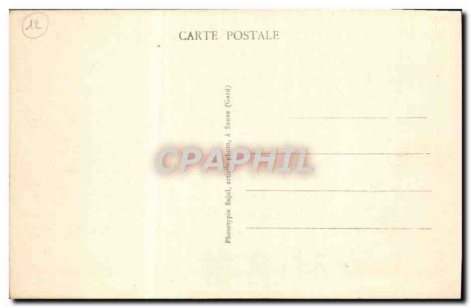 CPA Nant Vue generale — Rückseite