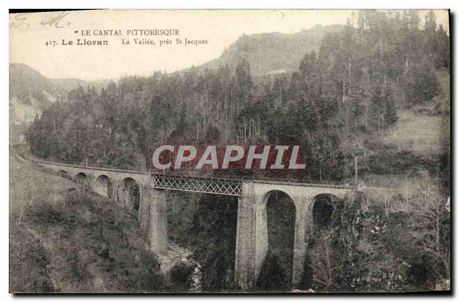 CPA Le Cantal Pittoresque Le Lioran La Vallee Pres st jacques