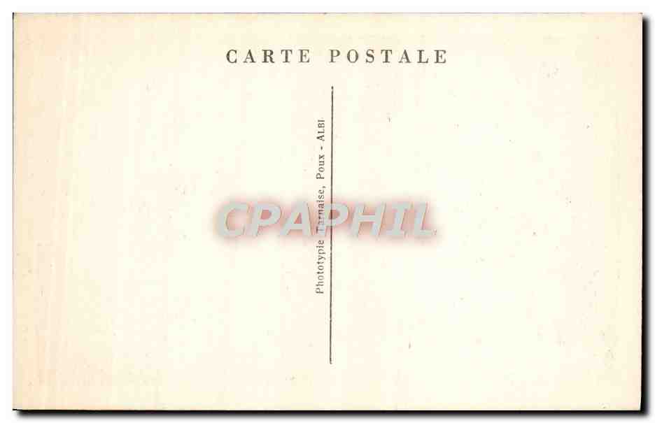 CPA L'Aveyron Illustre Villefrance De Rouergue Le Porche de Notre Dame Enfants — Rückseite