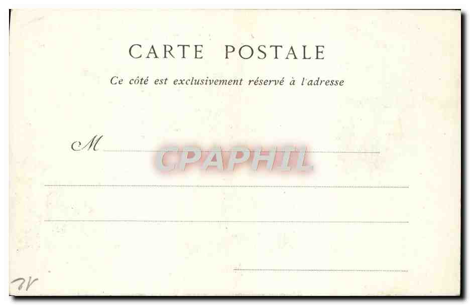 CPA Rodez La place de la cite et la cathedrale hotel de France — Rückseite