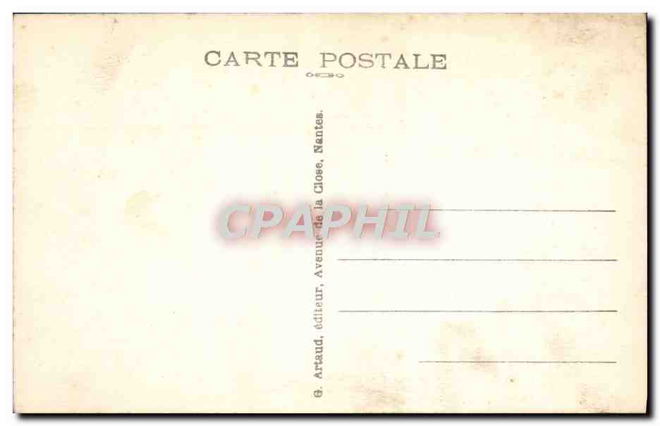 CPA Rodez Vue generale Au premier plan le pont Mouline — Rückseite