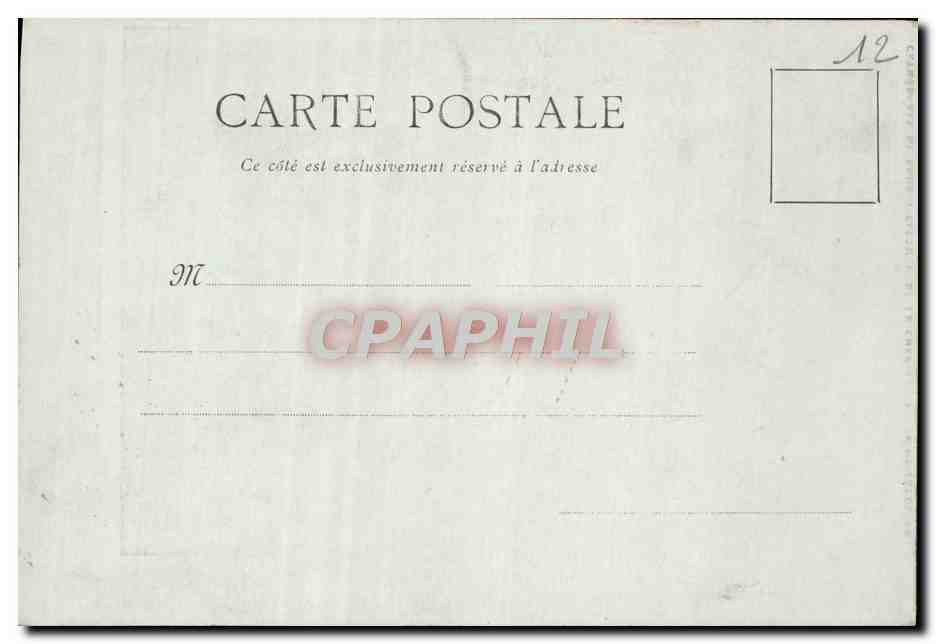 CPA Cathedrale de Rodez Cloture de la chapelle du Saint Sepulcre — Rückseite