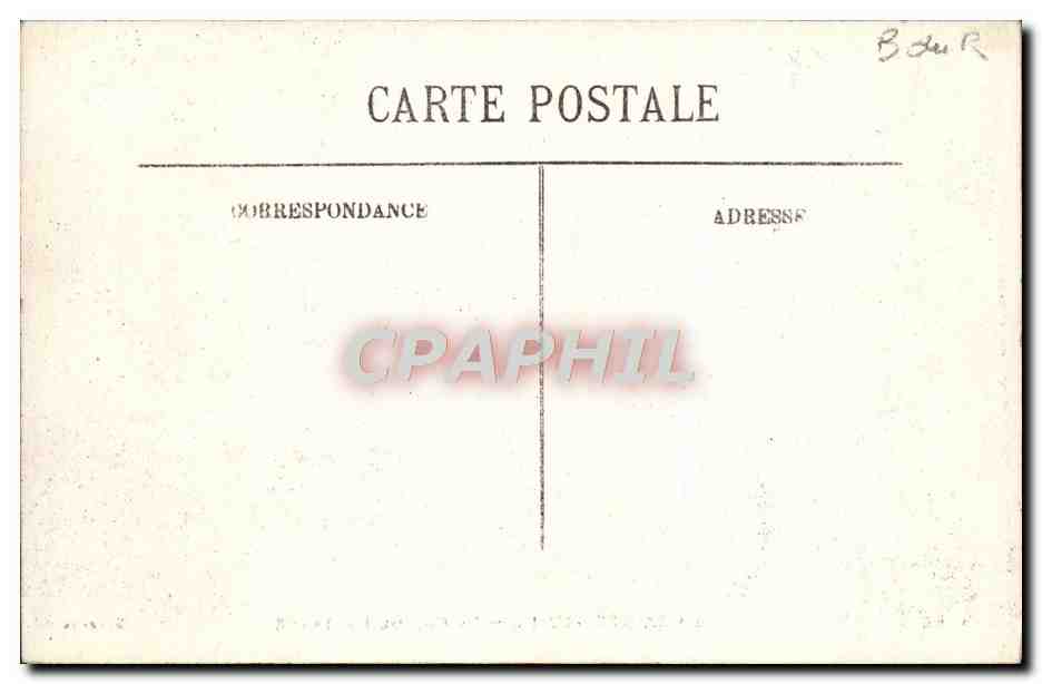 CPA La Sainte Beaume Le Col De Bretagne — Verso