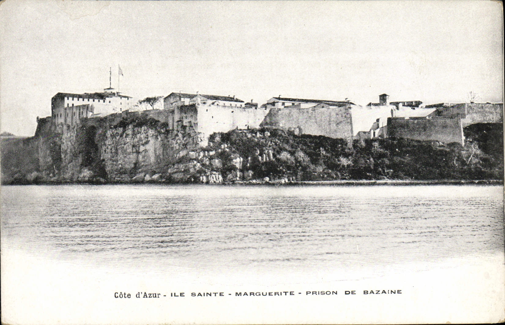 CPA Cote D'Azur Ile Sainte Marguerite Prison De Bazaine