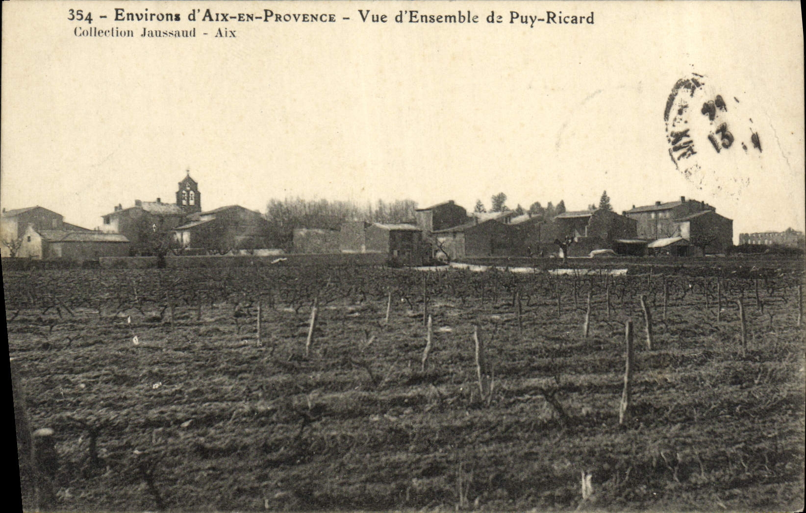 Puy-Ricard — Vue d'ensemble — Collection Jaussaud - Aix-en-Provence