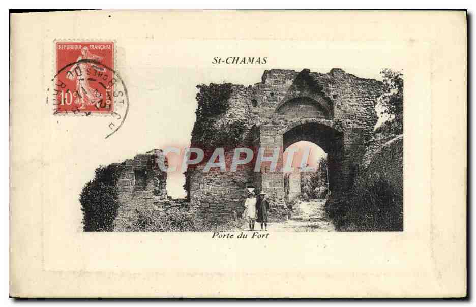 CPA St Chamas Porte Du Fort