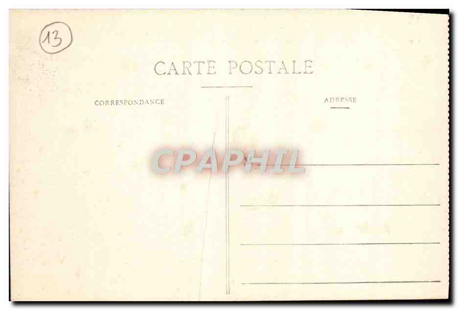 CPA Arles Le Theatre Antique — Rückseite