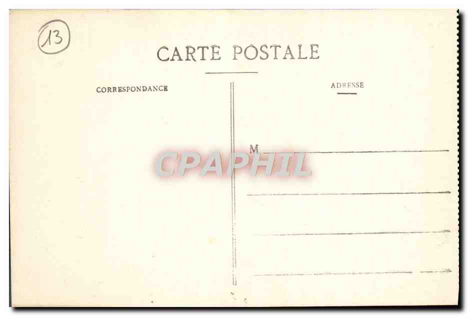 CPA Arles La Place De La Republique — Verso