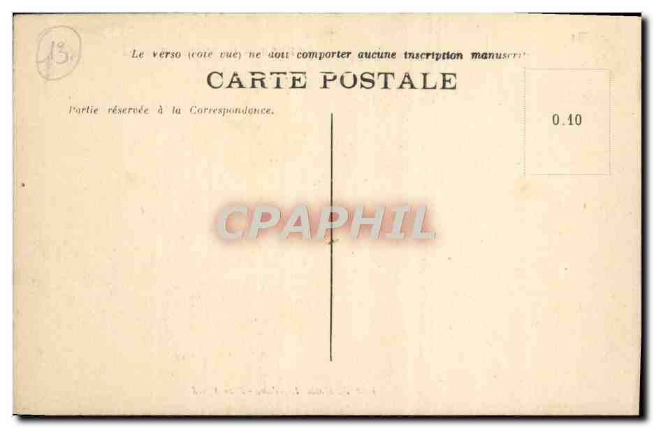 CPA Arles Le Theatre Antique — Verso