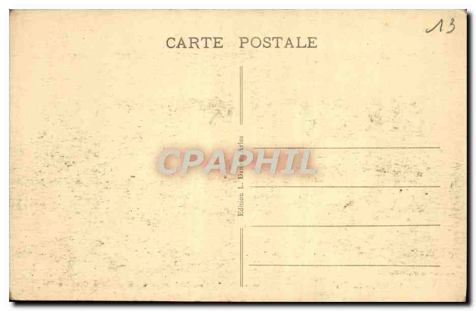 CPA Arles Cloitre saint trophime Chapiteau Entree a Jerusalem — Verso