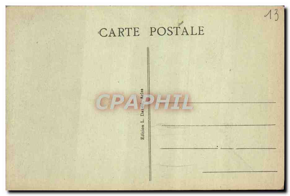 Arles - Intérieur de l'Église Saint-Trophime — Collection d'Ar. Magniit, n°31 — Verso