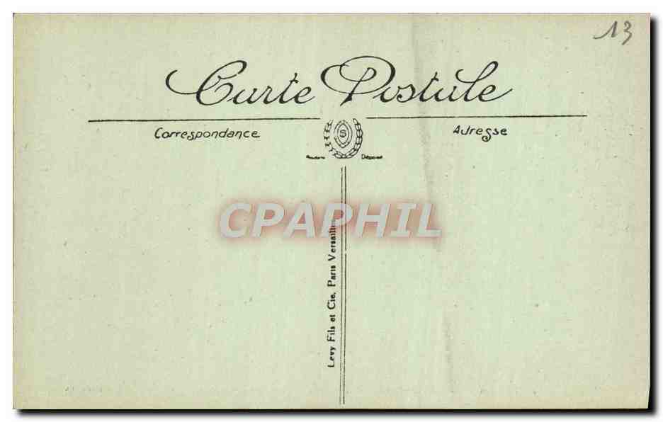 CPA Arles La Cathedrale Sainte Trophime Le Cloitre — Rückseite