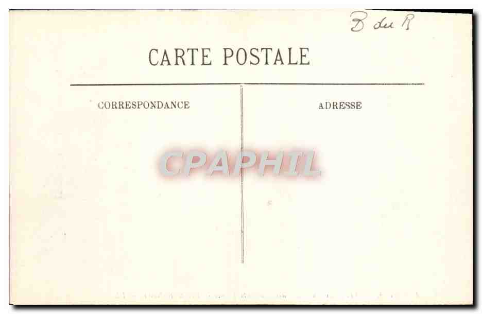 CPA Aubagne Les deux chapelles des penitents blancs et penitents noirs — Rückseite