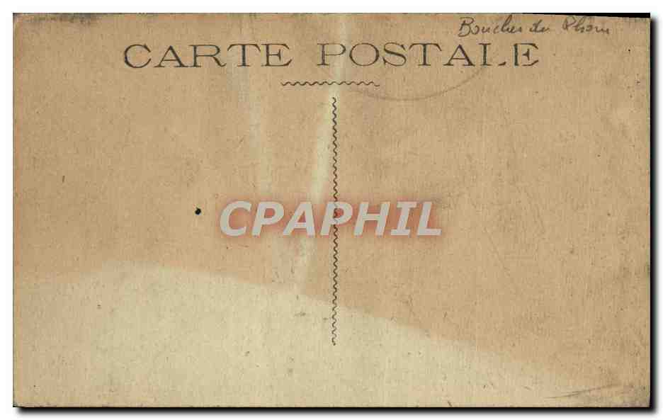CPA La Ciotat Plage du Brai — Rückseite