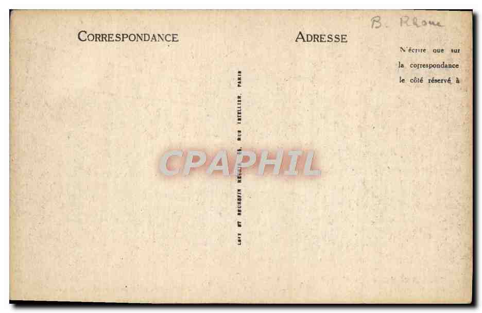 CPA Arles Cathedrale de Saint Trophime — Rückseite