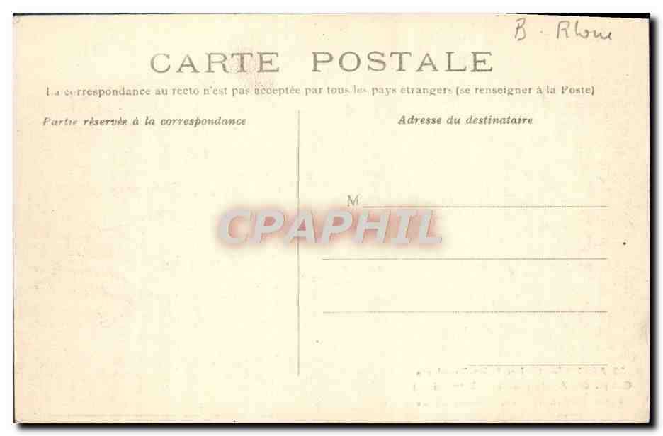 CPA Arles Cloitre Saint Trophime Galerie des Apotres — Verso