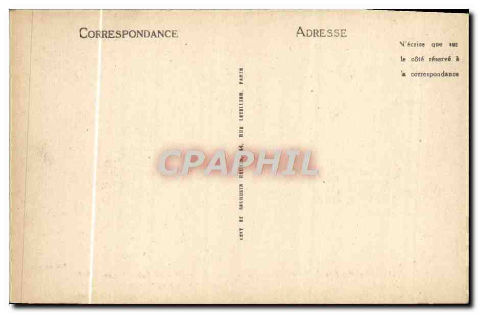 CPA Arles Cloitre de Saint Trophime La Resurrection de Saint Lazare — Verso