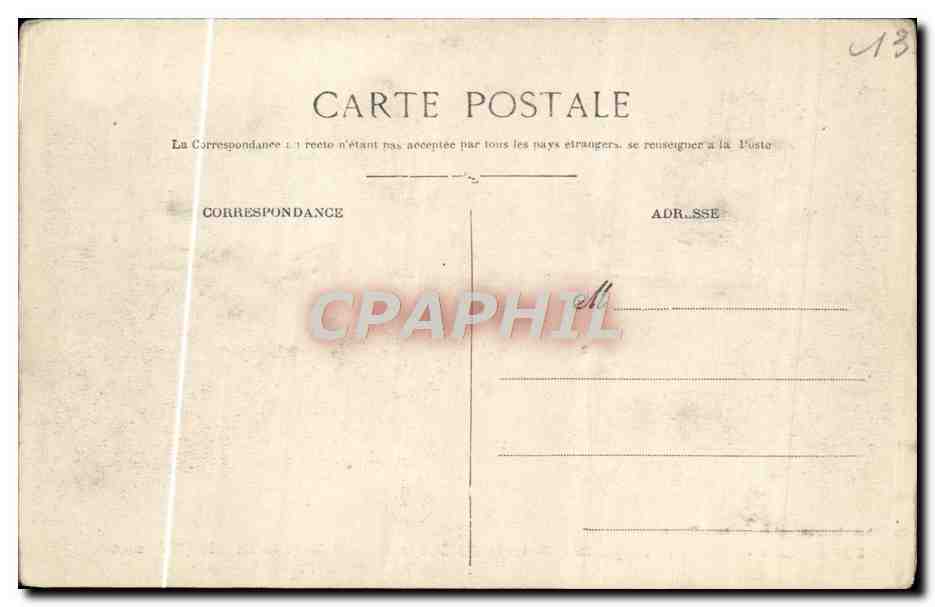 CPA Arles Cloitre Saint Trophime Galerie du Decor Dans Robert le Diable — Rückseite