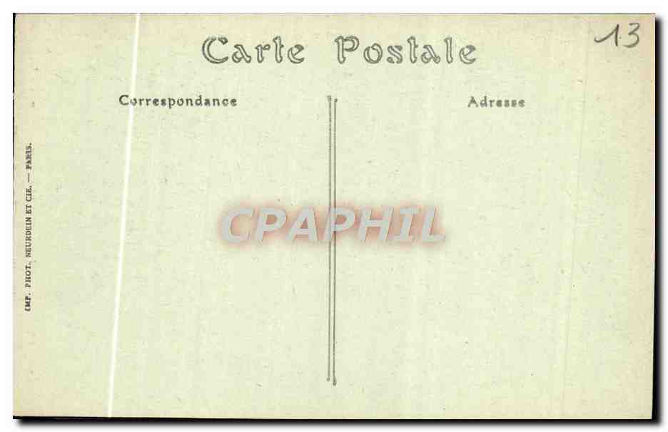 CPA Arles Cloitre de Saint Trophime Colonnettes jumelles — Rückseite