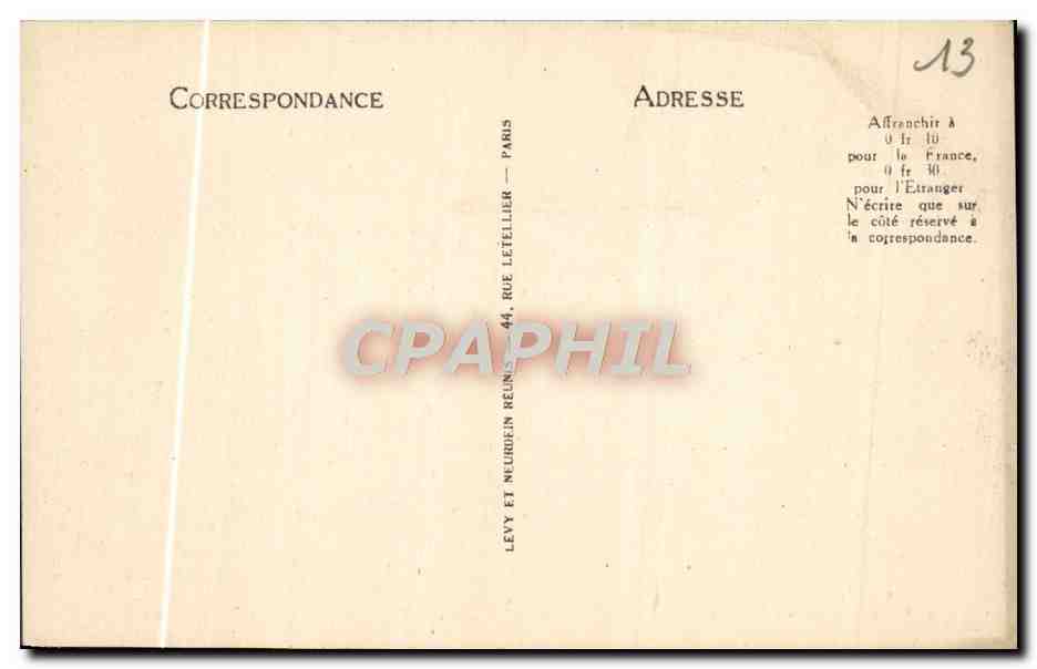 CPA Arles Cloitre de Saint Trophime Galerie 11eme — Verso