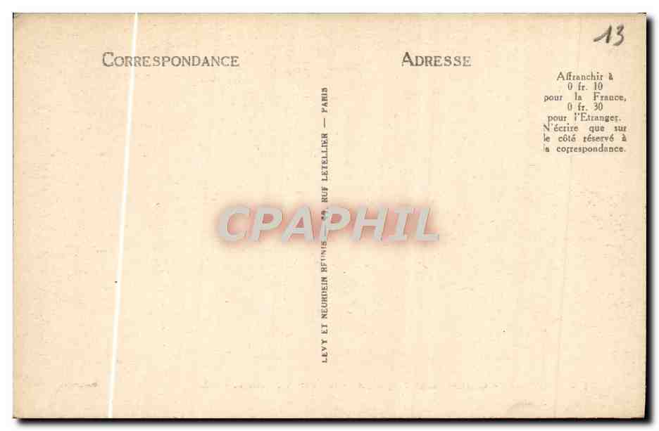 CPA Arles Cloitre de Saint Trophime Galerie 12eme — Verso