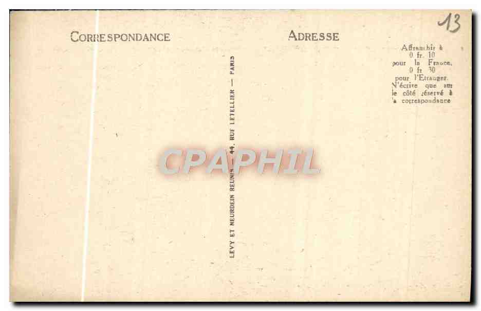 Arles - Porte aux Colonnes Torses - Rue de la République - LL — Achterkant
