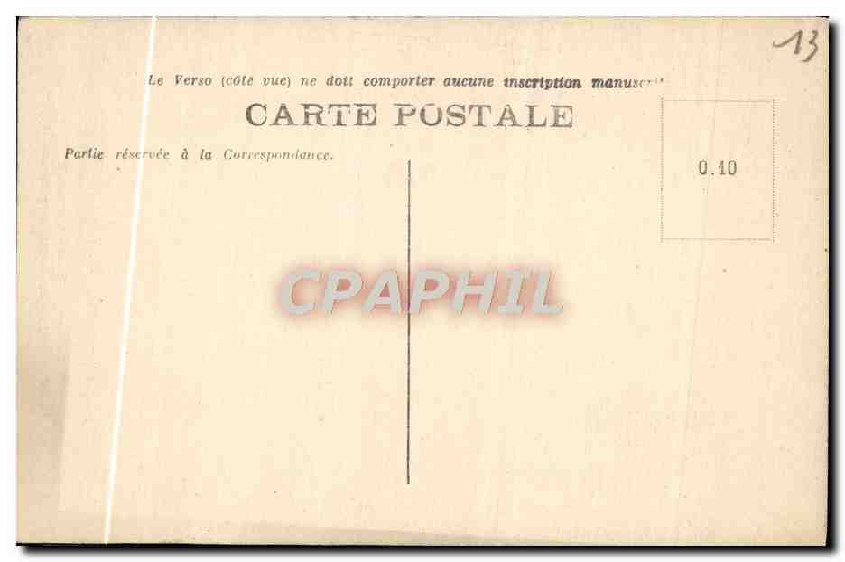 CPA Arles Musee Lapidaire Tete de L'Empereur Romain Hadrien  — Rückseite