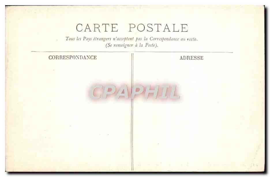 CPA Arles La cathedrale Ste Trophime — Verso
