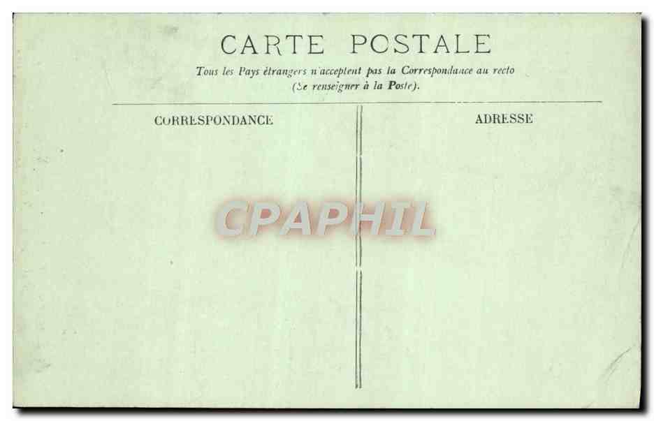 CPA Arles Les Alyscamps Chapelle des familles Boyc et Aiguieres Folklore Costume Femme — Rückseite