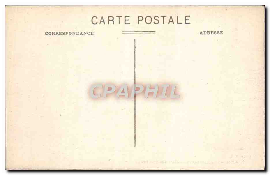 CPA Arles Les Alyscamps Allee des tombeaux — Rückseite