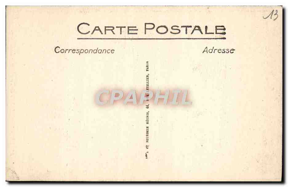 CPA Arles La Cathedrale St Trophime Le cloitre — Rückseite