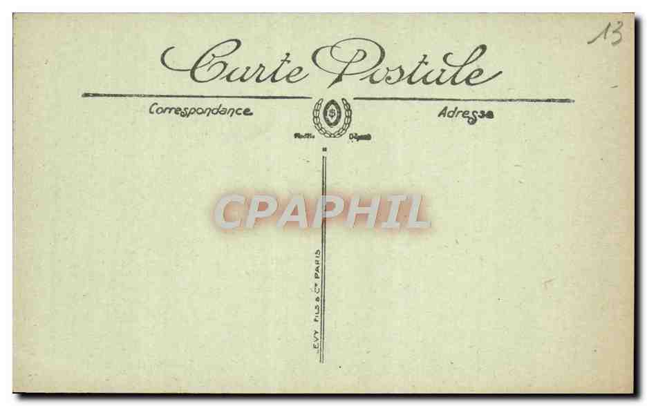 CPA Arles Cathedrale Sainte Trophime Detail du Portail — Rückseite