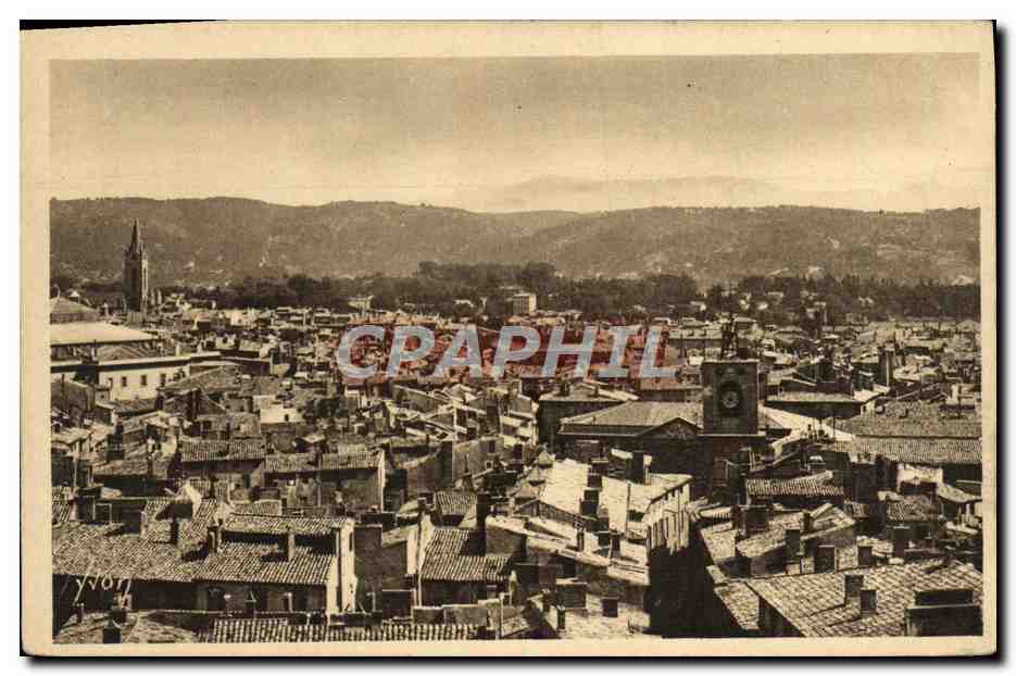 CPA Aix en Provence Vue generale