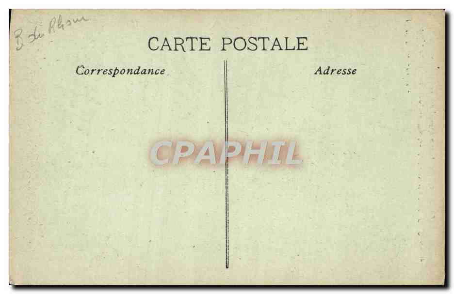 Aix-en-Provence — Portes de la Cathédrale Saint-Sauveur, détail des sculptures d'art, XIIIe siècle — J. B. Bouis, édit. Aix — Verso