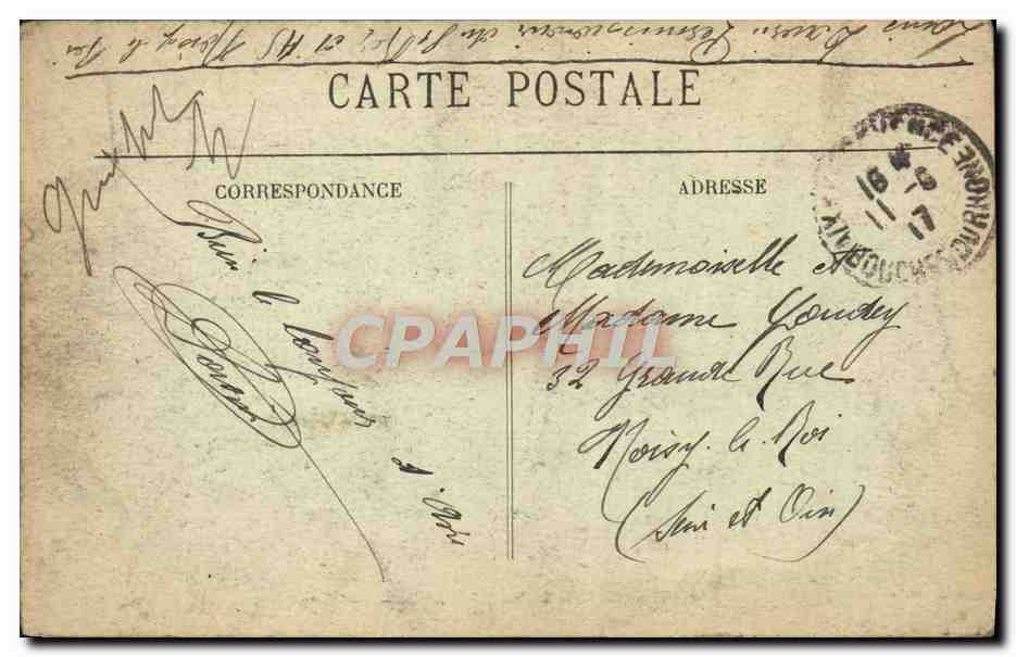 Aix-en-Provence - Cours Mirabeau - Fontaine des Neuf Canons - La Sous-Préfecture — Collection Jaussaud, n°163, éditée par La Turia — Verso