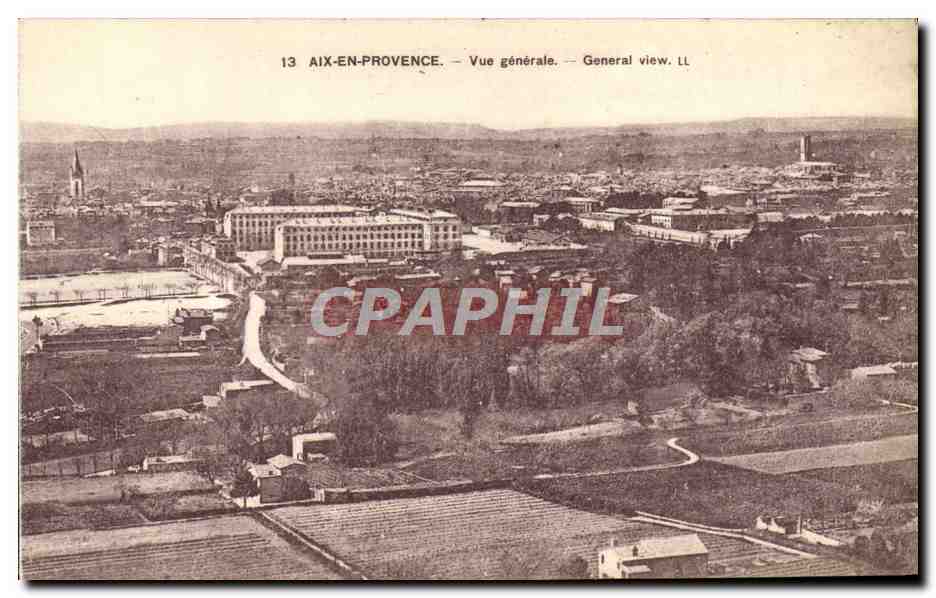 Aix-en-Provence — Vue générale — LL