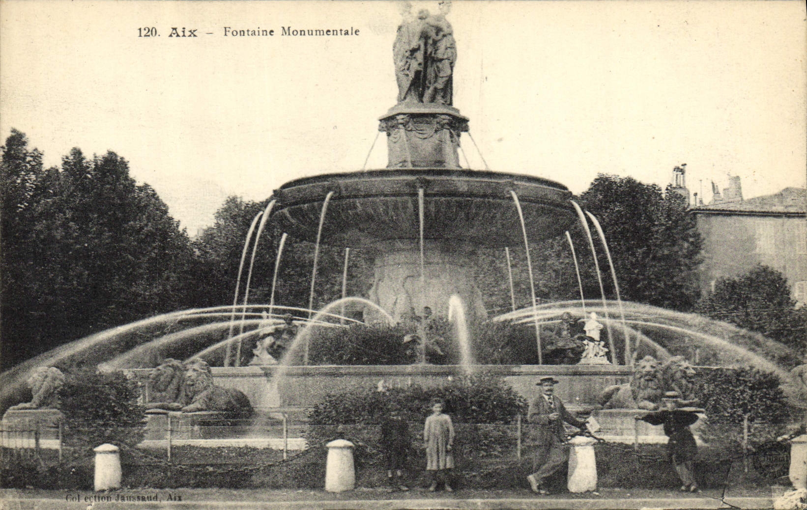 Aix - Fontaine Monumentale — Collection Jaussaud, n°120