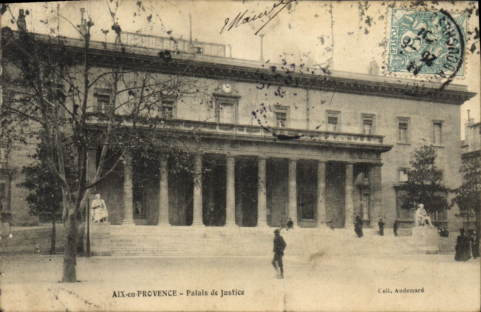 AIX-en-PROVENCE — Palais de Justice — Coll. Audemard