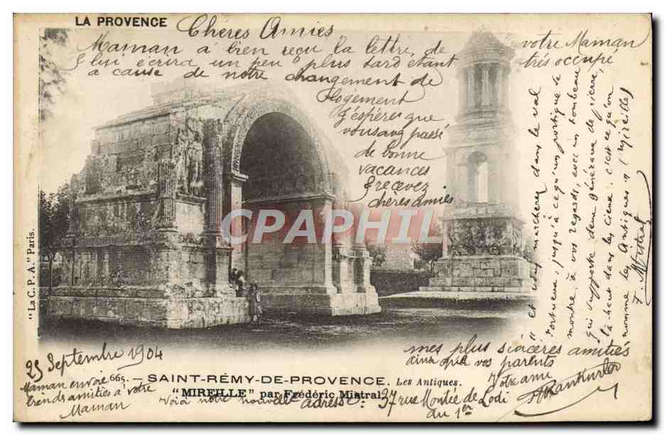 Saint-Rémy-de-Provence — Les Antiques — "La C.P.A." Paris n°665
