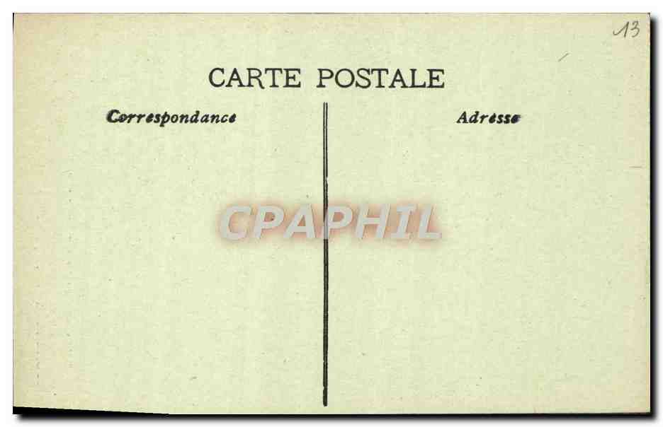 CPA St Remy de Provence Route conduisant a Maussane Defile de Peiro Malo — Rückseite