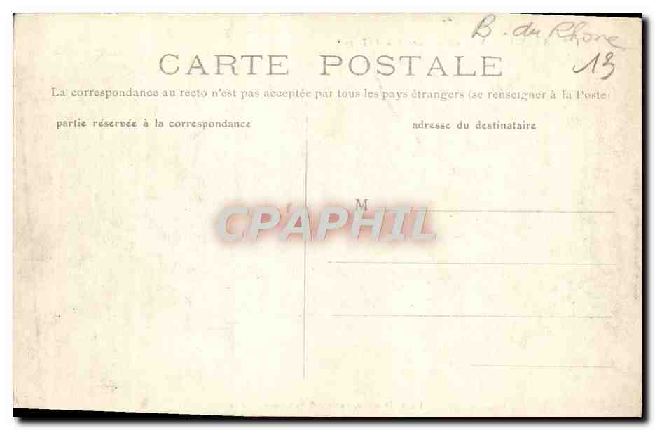 CPA Arles Vue exterieure des Arenes — Back
