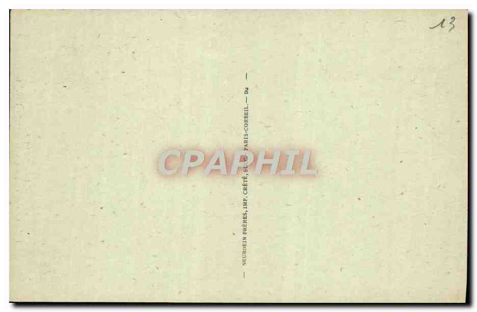 CPA Arles Eglise Saint Trophime Statues du Porche — Verso