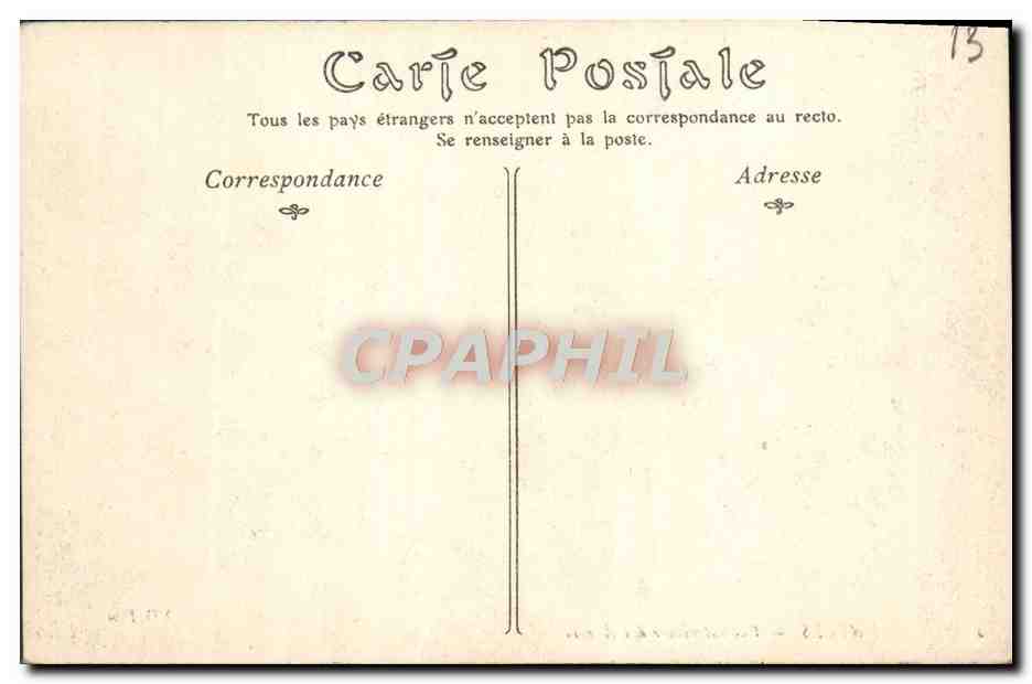 CPA Arles Vue exterieure des Arenes — Rückseite